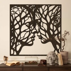 3D fa kép - Lelkek összeolvadása | Wenge