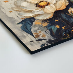Wooden Wall Art - Painted Flower