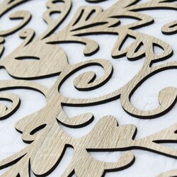 Tree of Life Orient - Wooden Decoration | Oak Sonoma