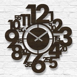 Stílusos mutatós falióra - Heures | Wenge