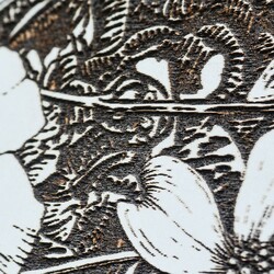 Nice Picture Above the Sofa - Flowers