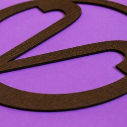 Fa dekoráció - Kos csillagjegy | Wenge