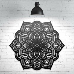 Ajándék mandala - Természet | Fekete