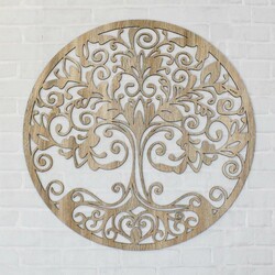 Tree of Life Orient - Wooden Decoration | Oak Sonoma