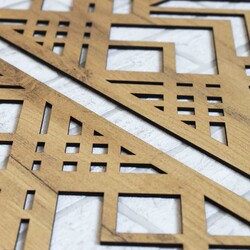 Több részes absztrakt falikép - Space | Aranytölgy