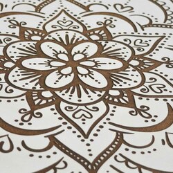 Wooden Mandala of Love