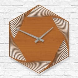 Modern Wall Clock - Elegance | Cherry