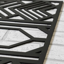 3D Abstract Panel - Exodus | Black