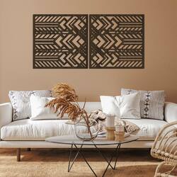 Több részes absztrakt falikép - Space | Wenge