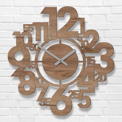 Stílusos mutatós falióra - Heures | Dohány Tölgy