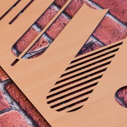 Abstract Picture for the Living Room | Beech