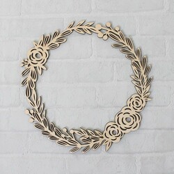 Egész éves fa ajtódísz