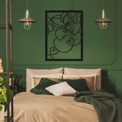 Gift for Newlyweds - Wooden Wall Art of Love | Black