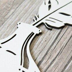 Vintage Home Accessory - Inkwell and Pen | White