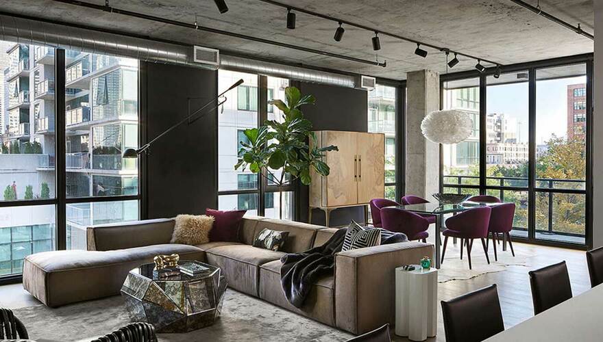 Industriální styl bydlení - volba nábytku a doplňků napříč interiérem