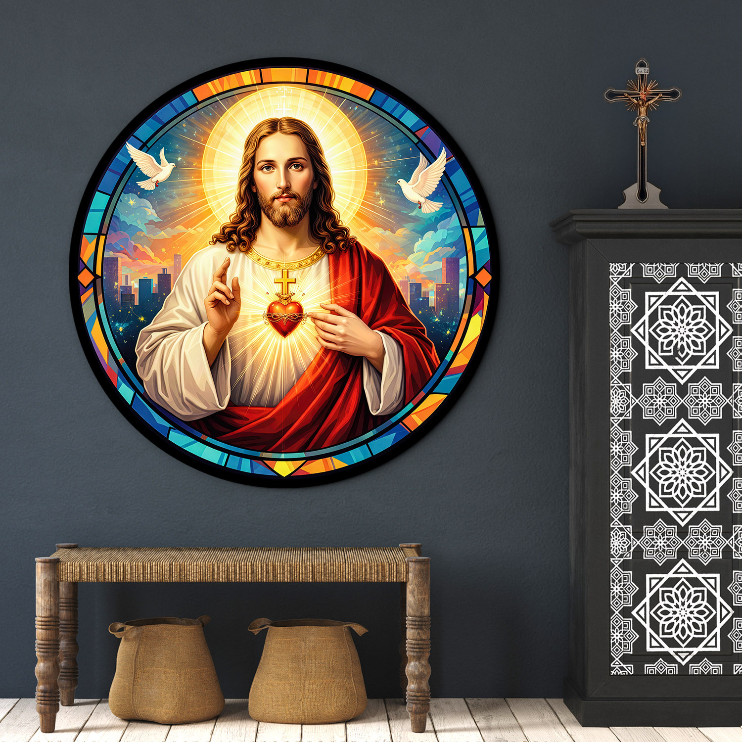 Moderný obraz Ježiša Krista