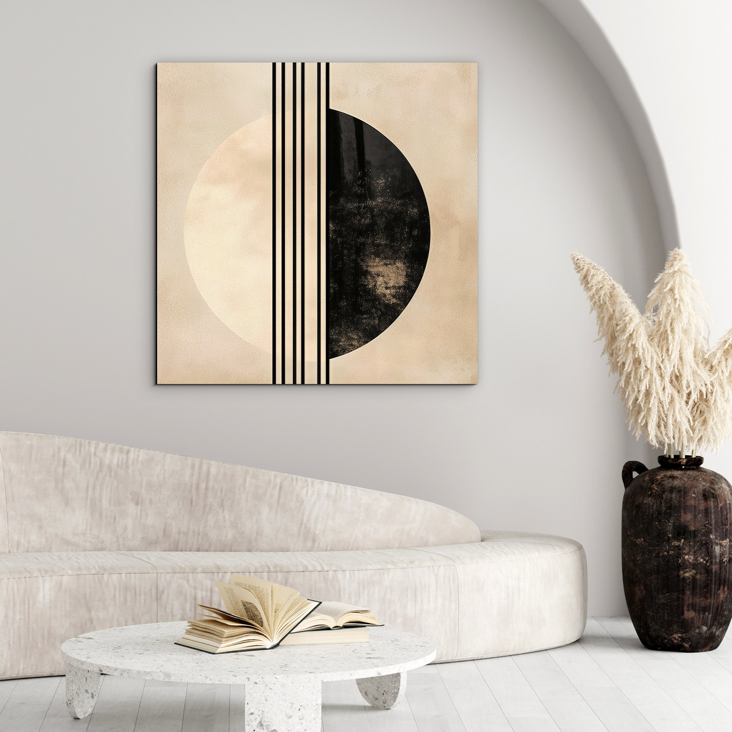 Imagine geometric - Lumină și umbră