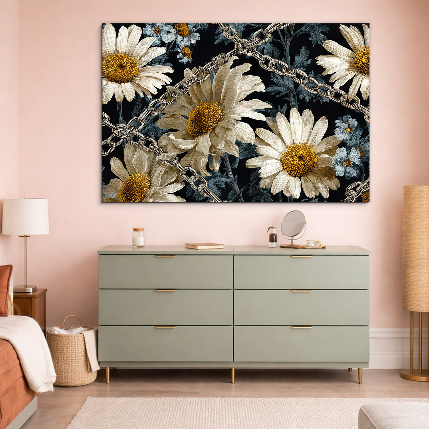 Tablou artistic - Margarete în lanțuri