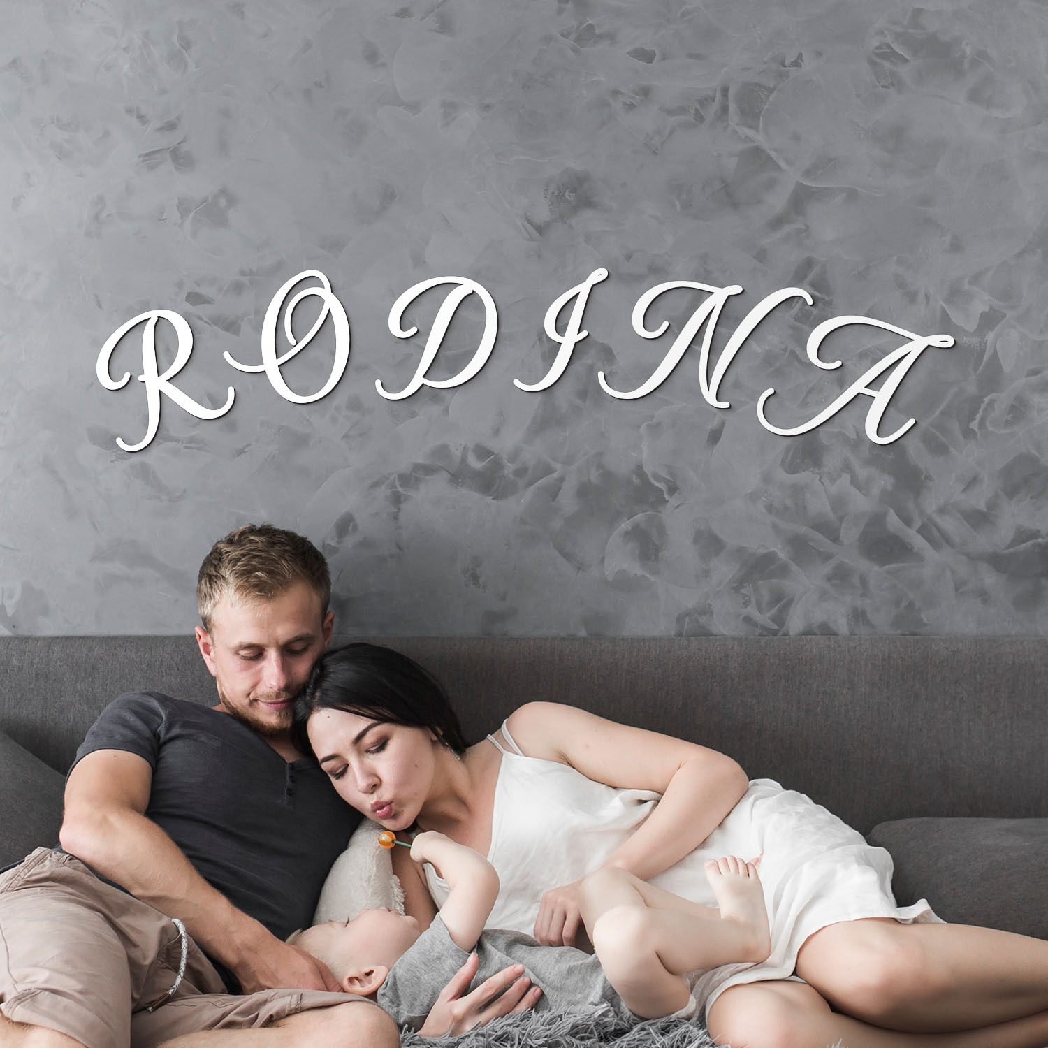 Nápis na stenu - Rodina