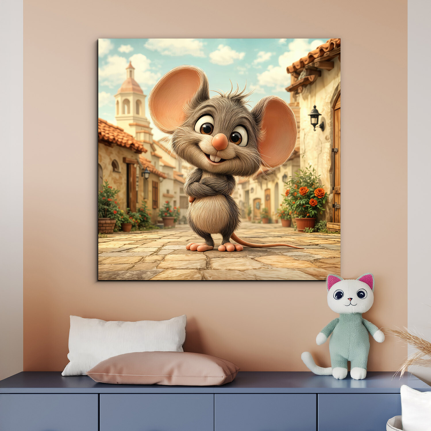 Detský obraz na stenu - Myšiak