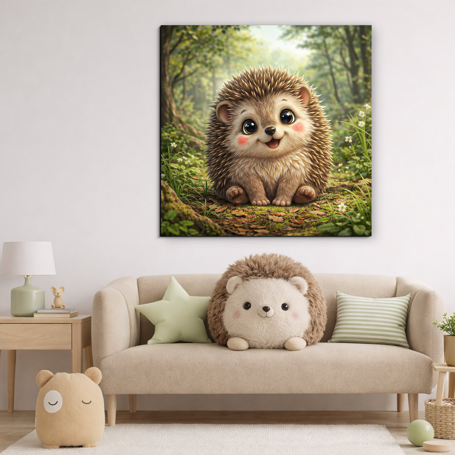 Obrázok do detskej izby - Ježko