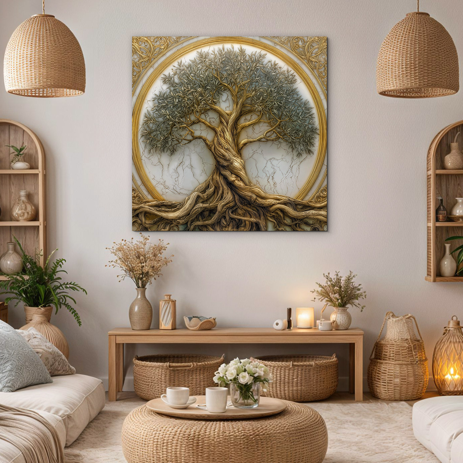 Umelecký obraz - Bohémsky strom života