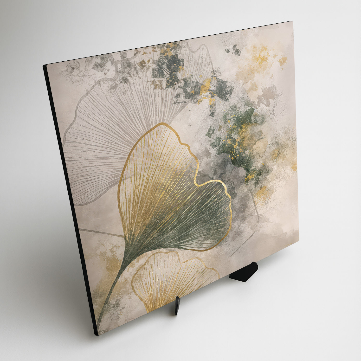 Drevený obraz - Ginkgo Elegance