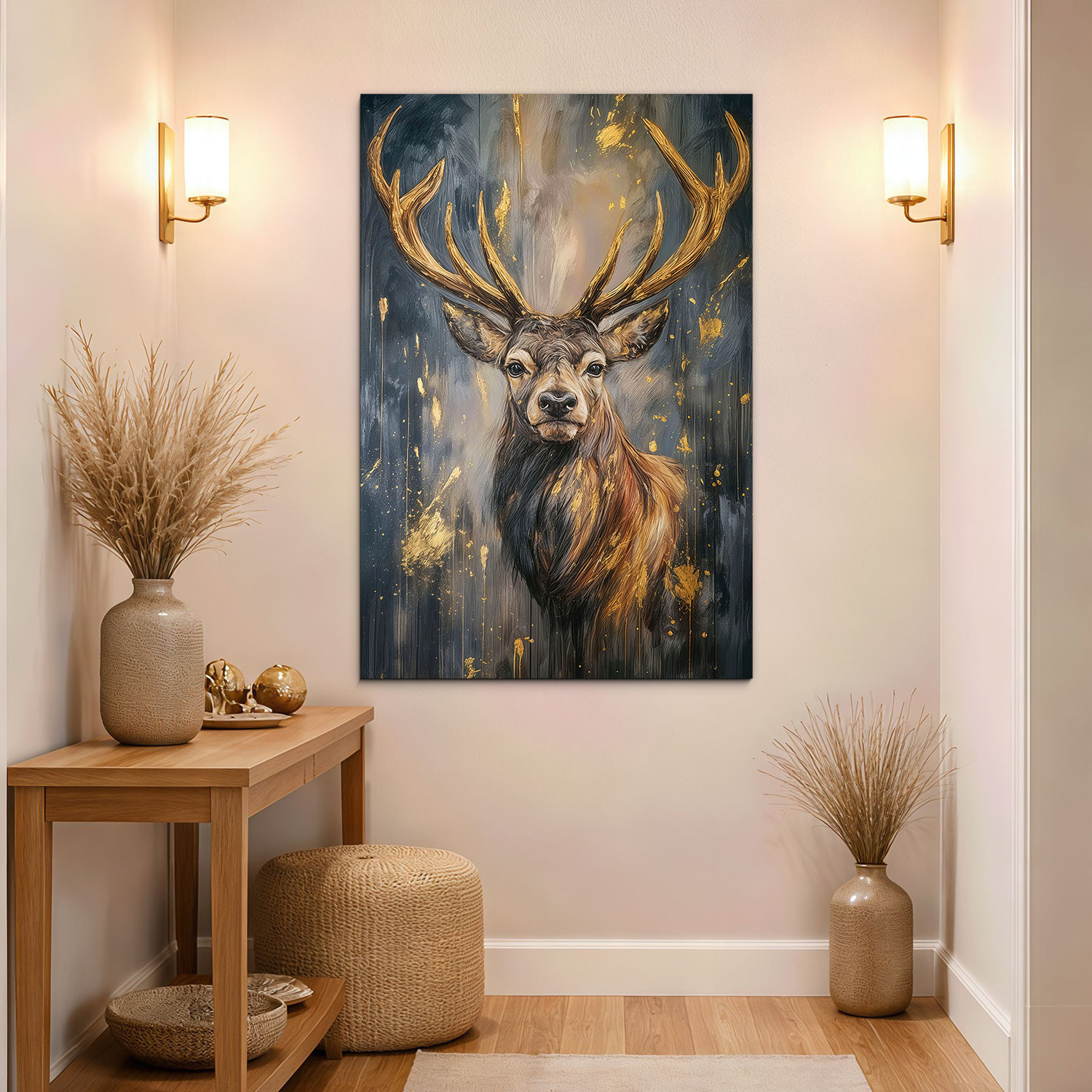 Umelecký obraz na stenu - Jeleň