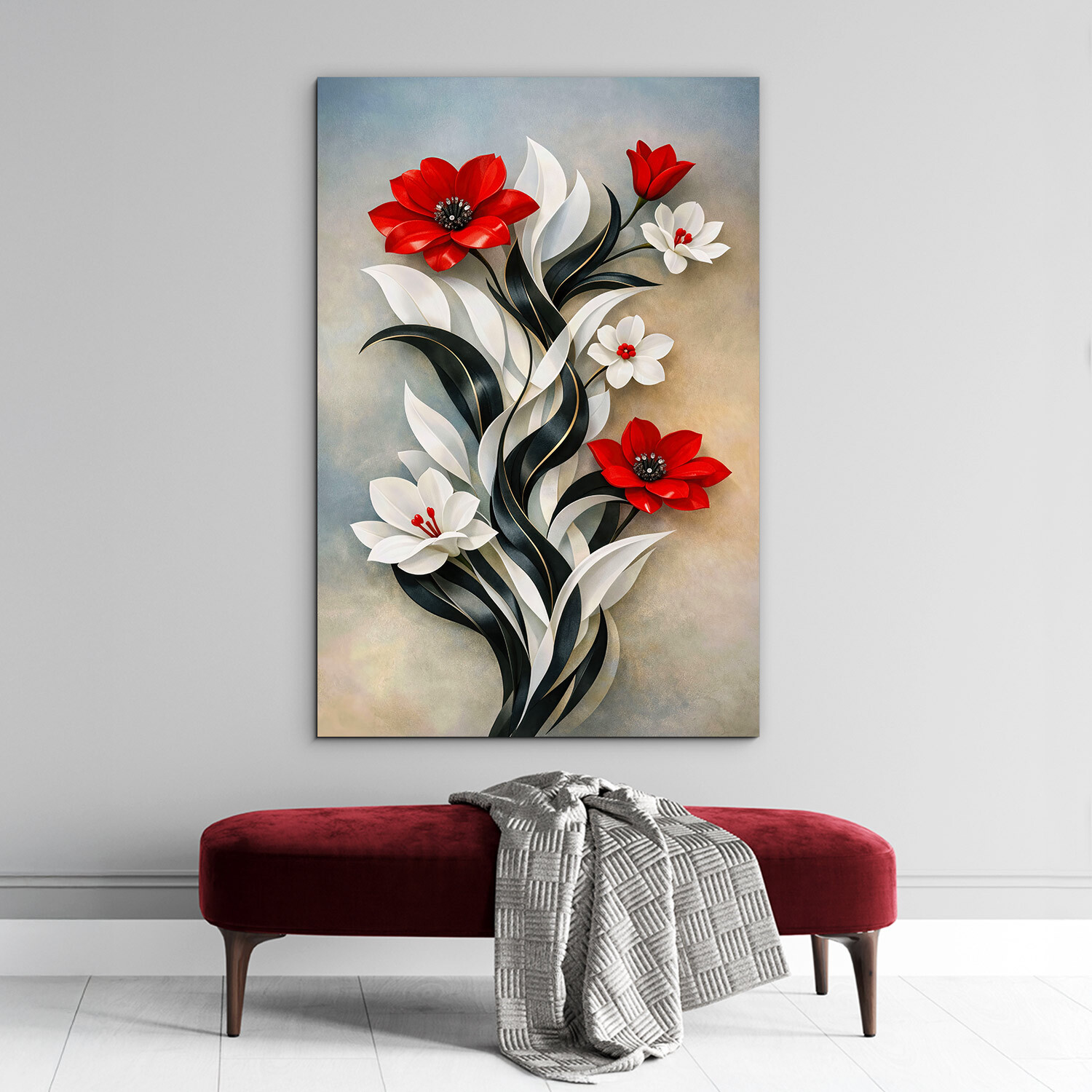 Imaginea florilor - O atingere a stilului vintage