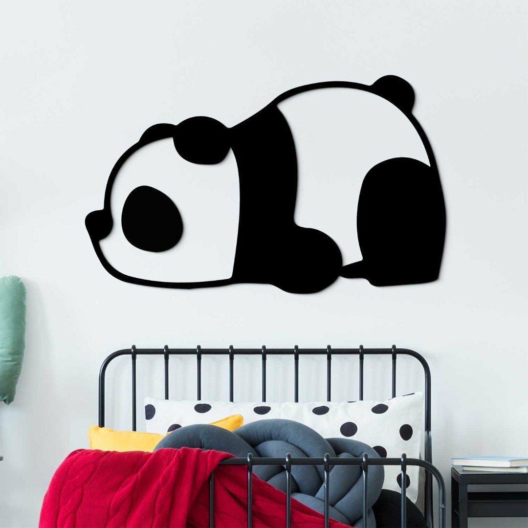 Velký obraz ze dřeva - Panda | DUBLEZ