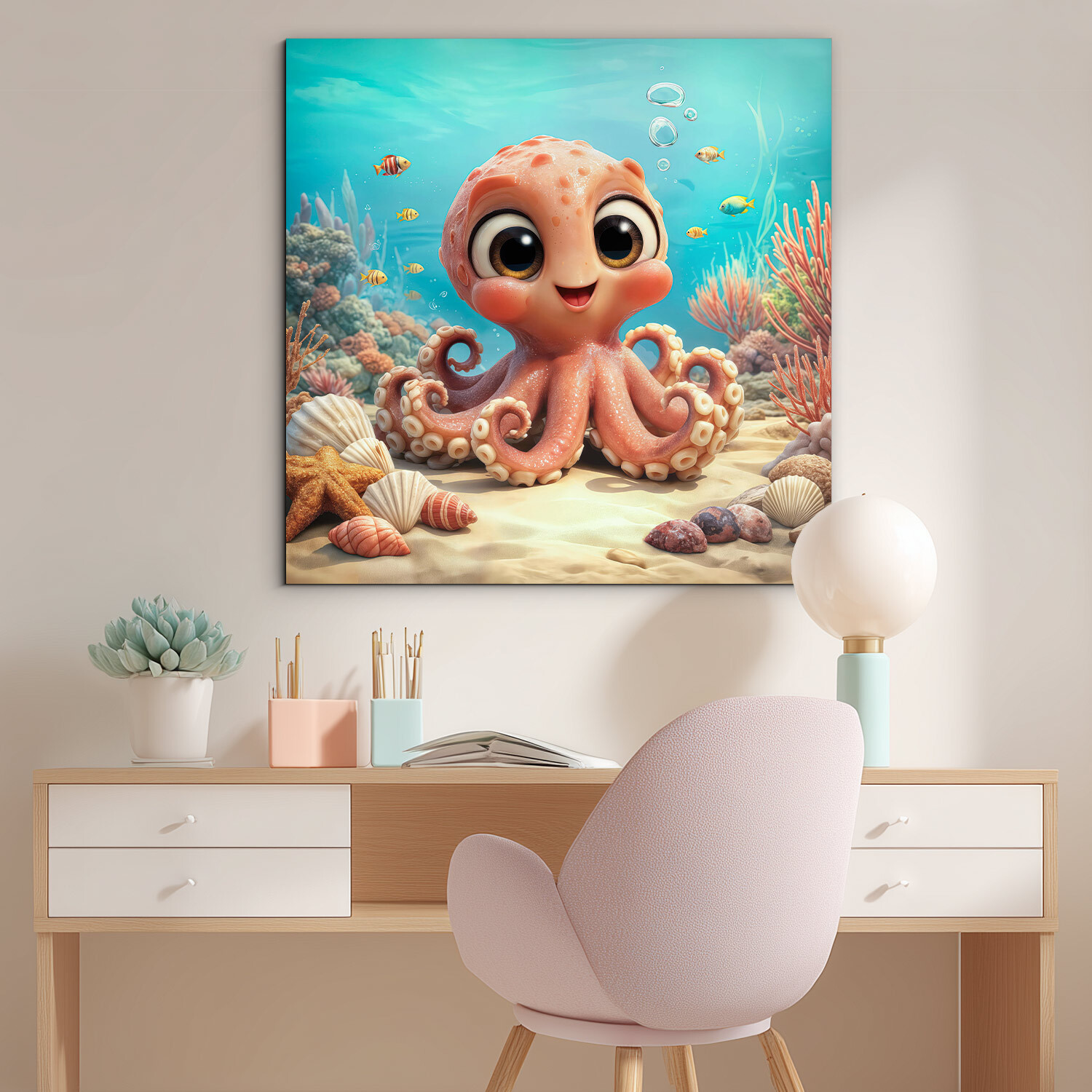 Rozprávkový obraz - Chobotnička