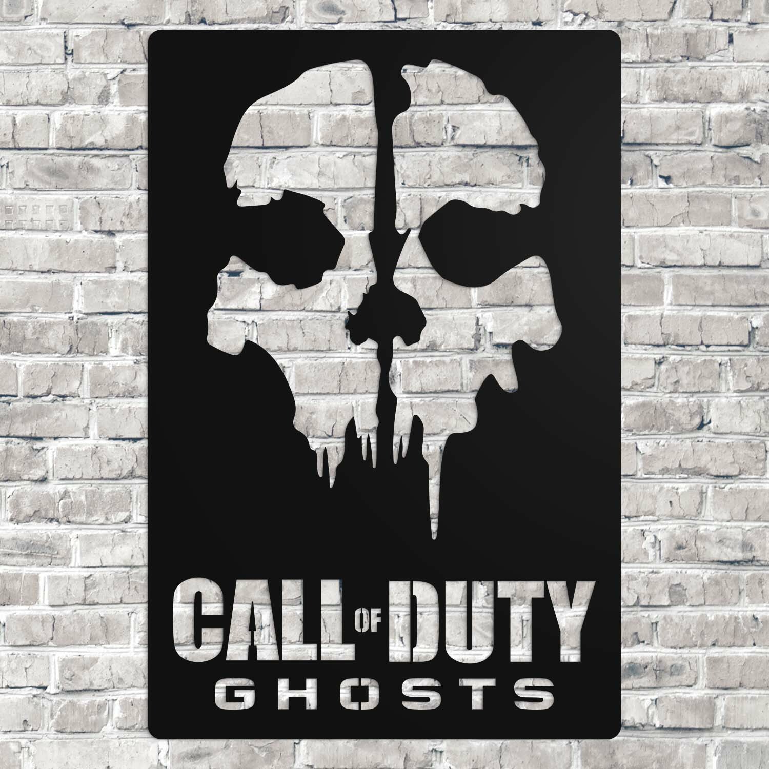 Drevený 3D obraz - Call of Duty: Ghosts