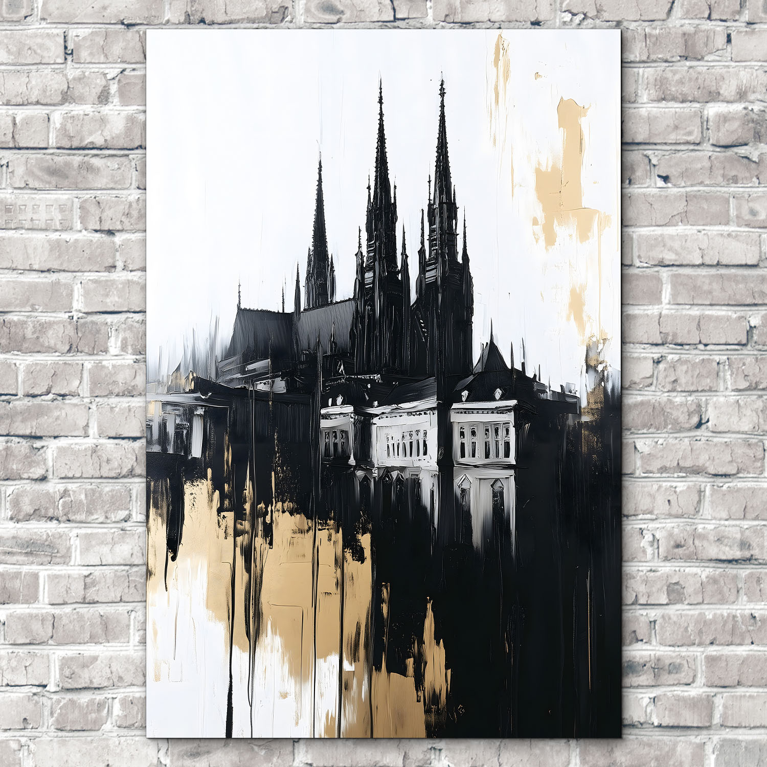 Drevený obraz - Katedrála sv. Víta