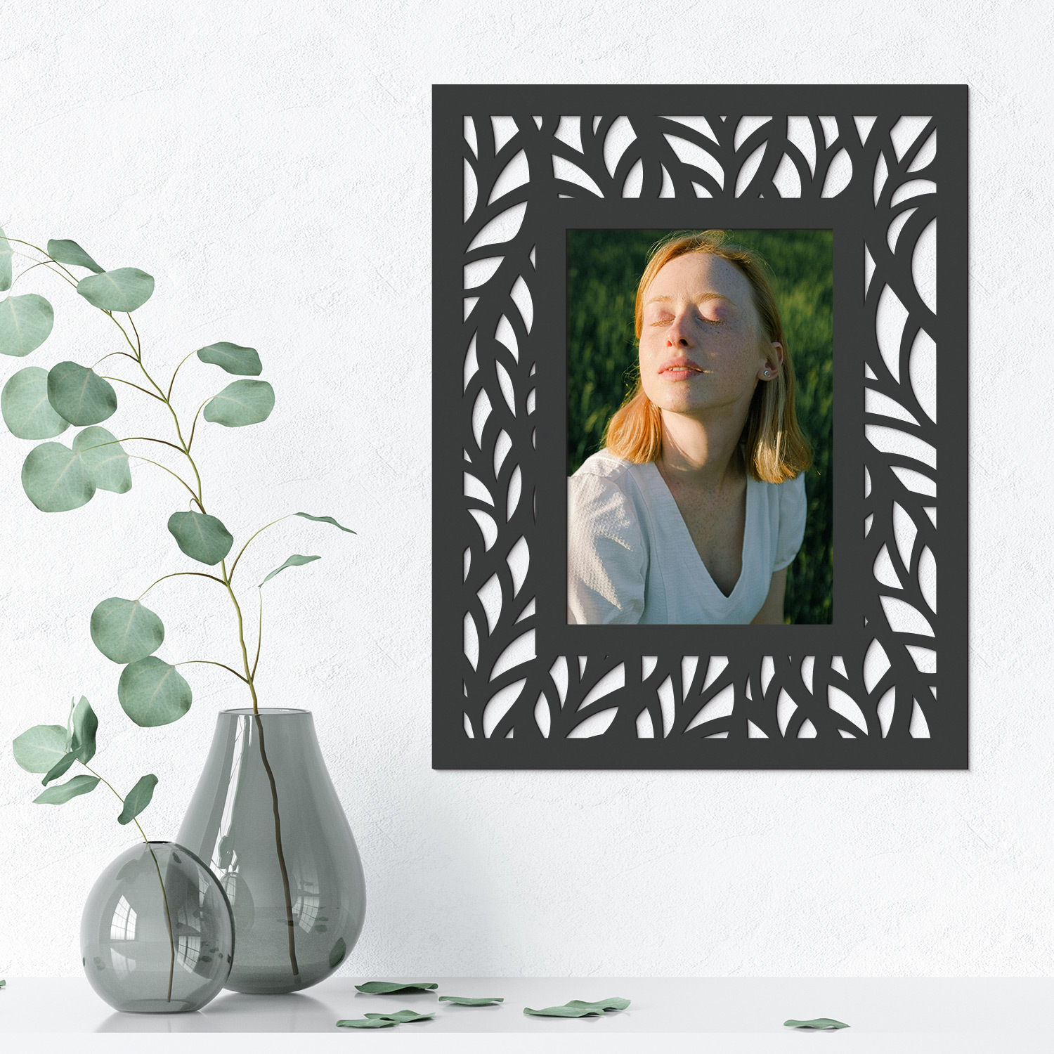 Levně Designový dřevěný rám na fotografie