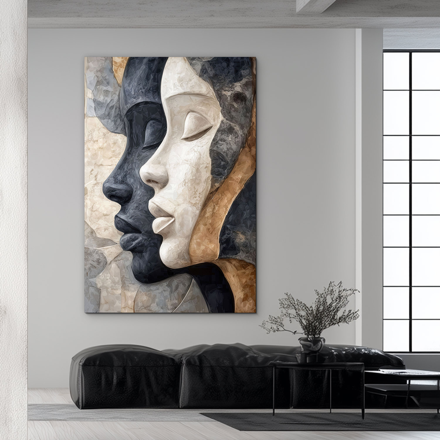 Abstraktný obraz - Portréty