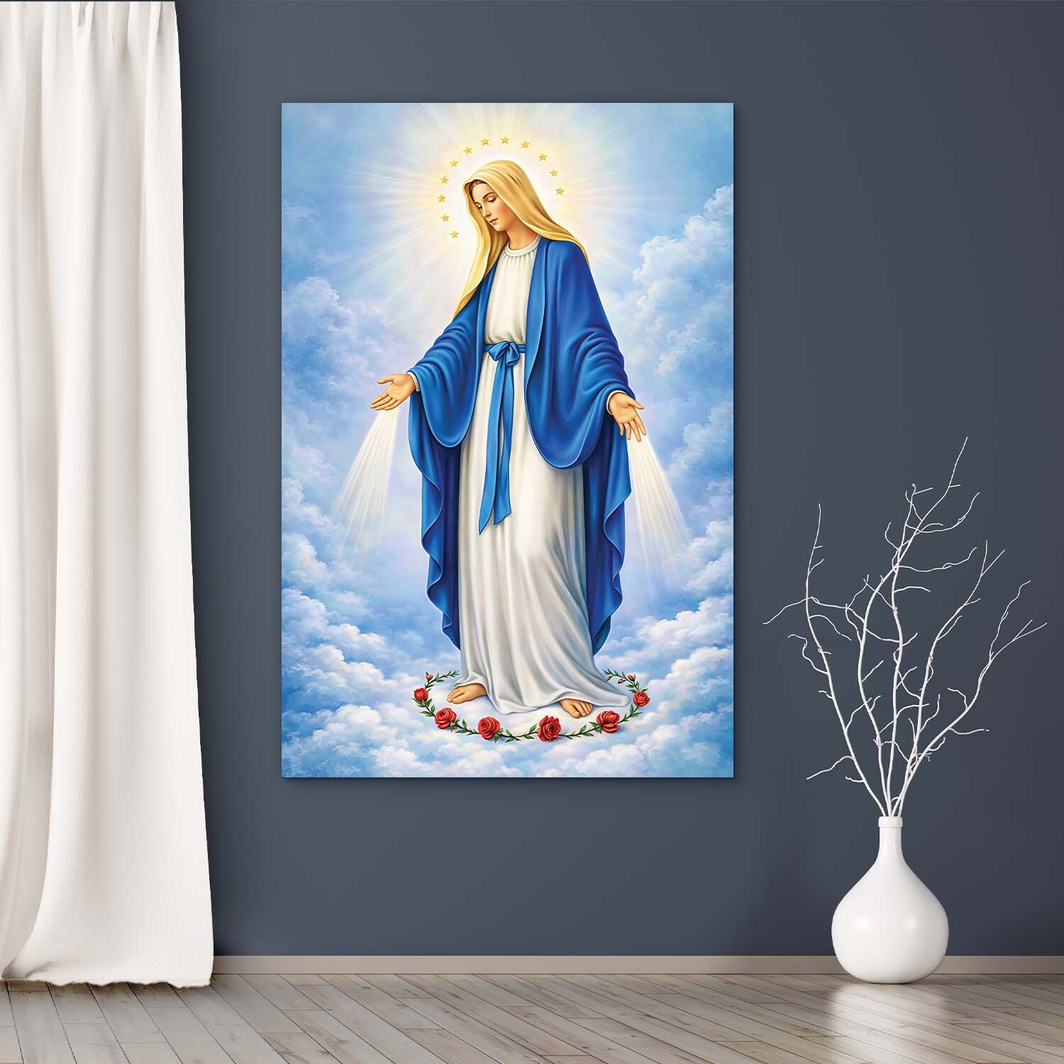 Kresťanský obraz - Svätá Panna Mária