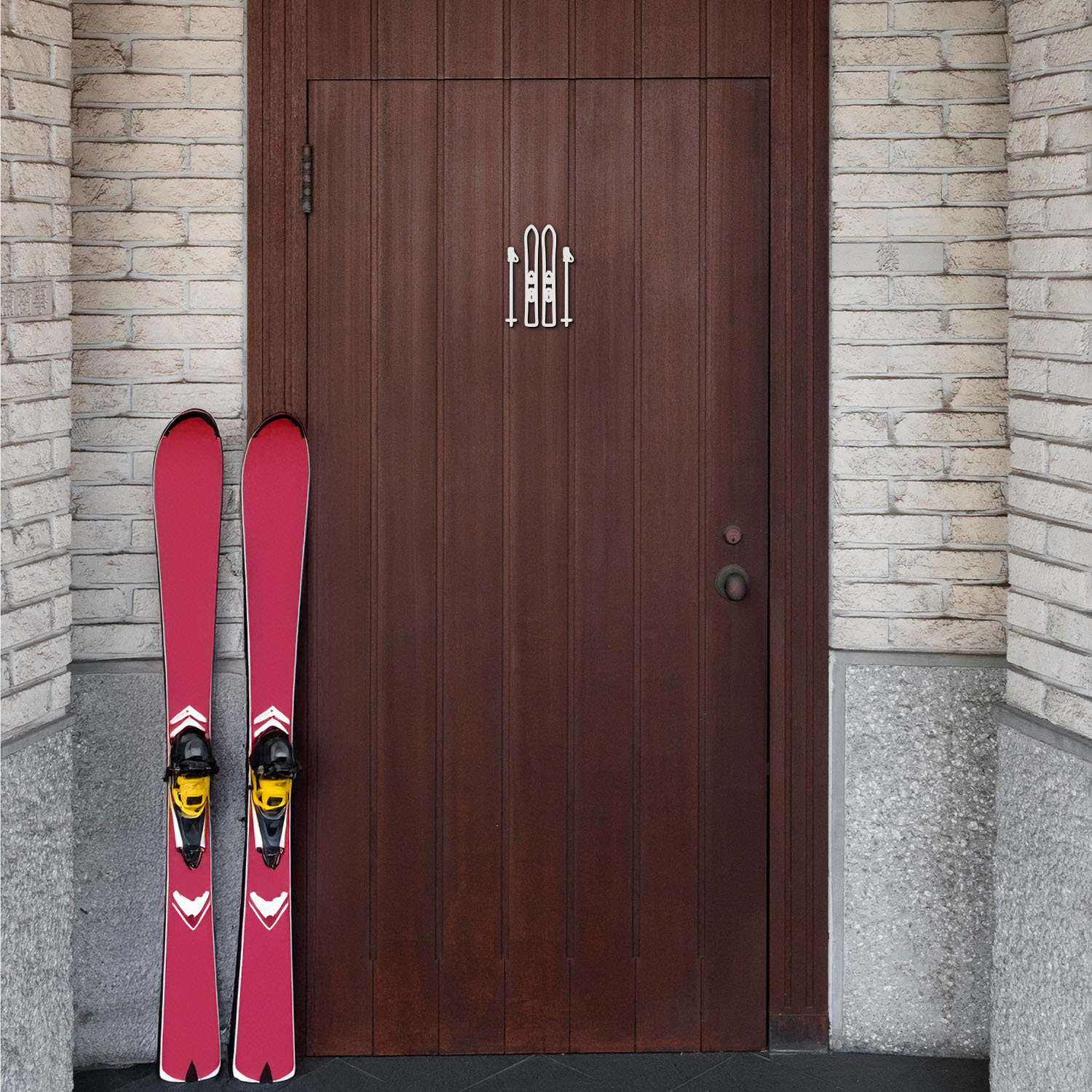Označenie miestnosti - Lyžiareň (Ski room)