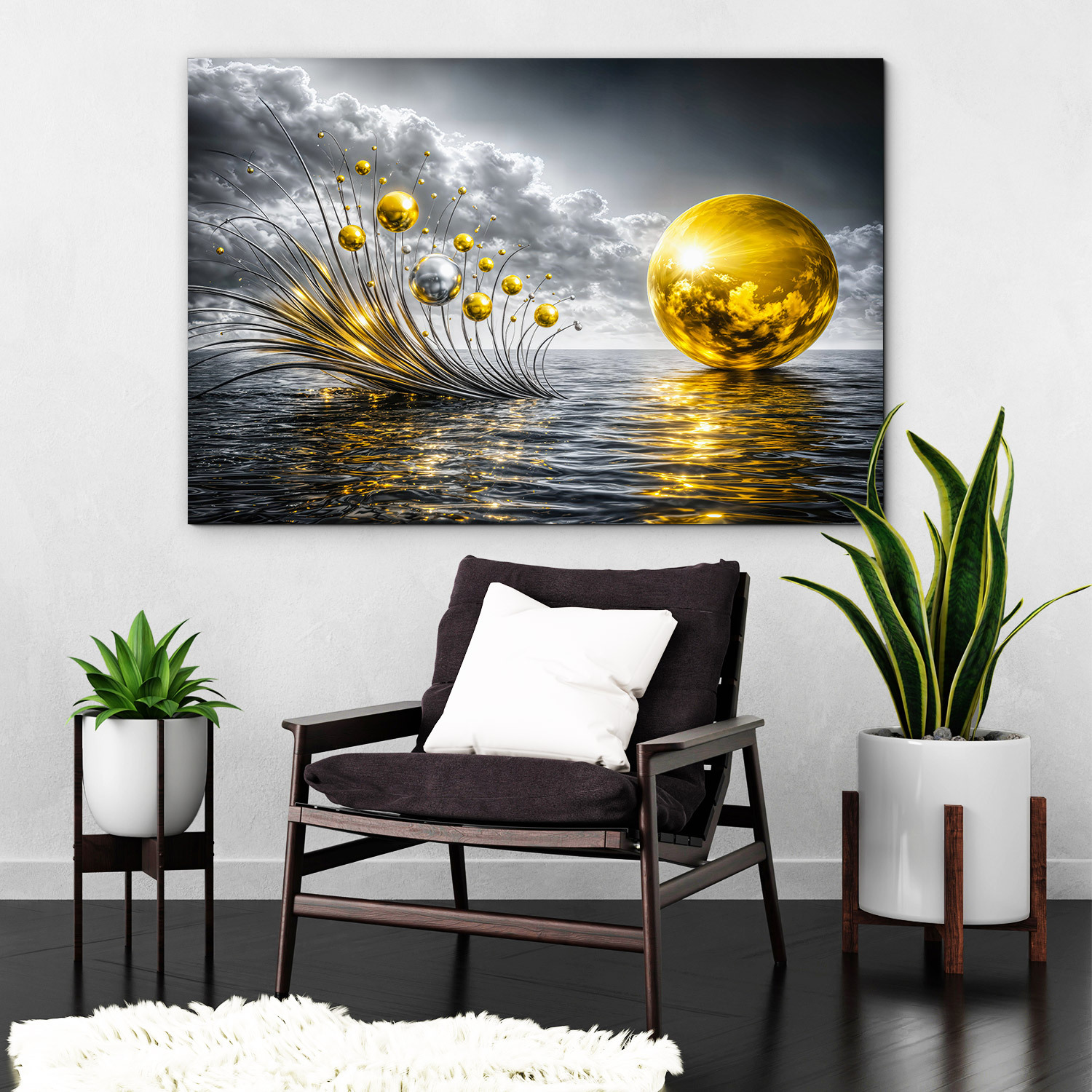 Luxusný obraz - Zlatá energia