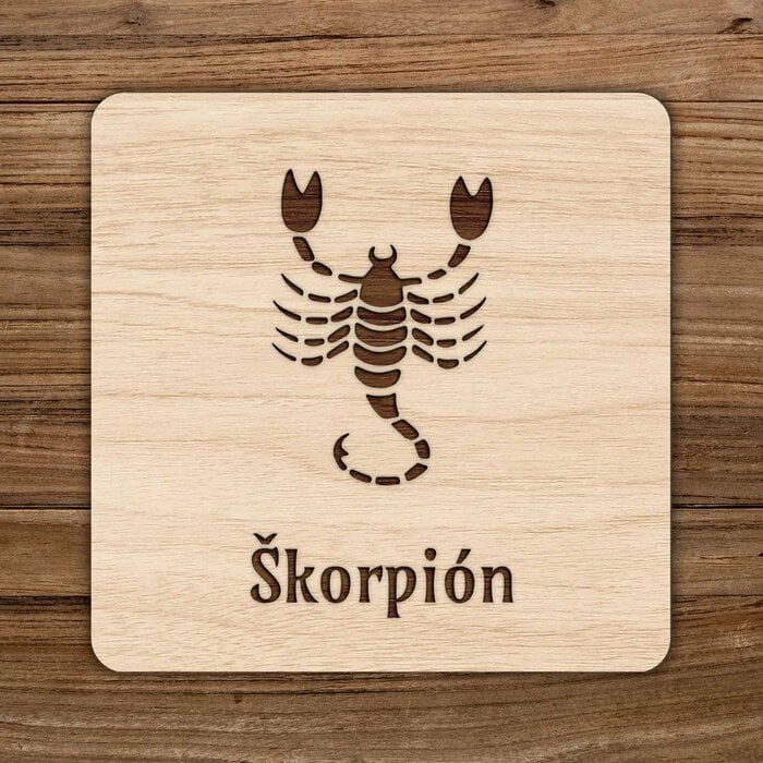 Podpivník na stôl - Škorpión