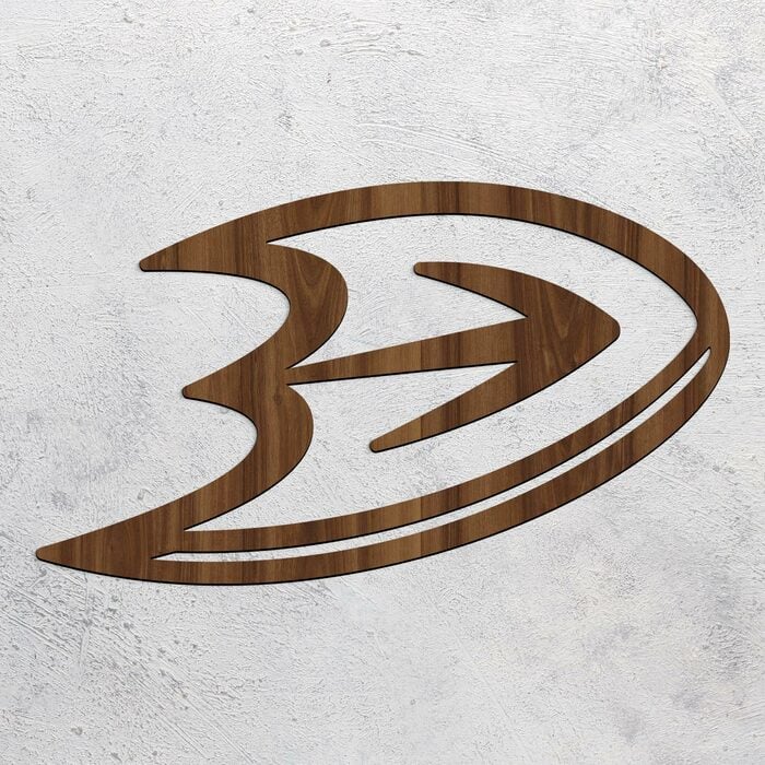 Hokejové logo na stenu - Anaheim Ducks | Orech