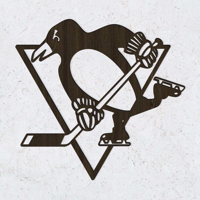 Logo hokejového týmu - Pittsburgh Penguins | Wenge