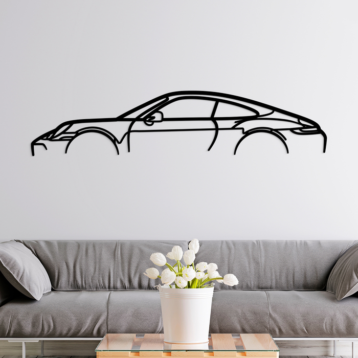 Modern kép - Porsche 911 GT2 | Fekete