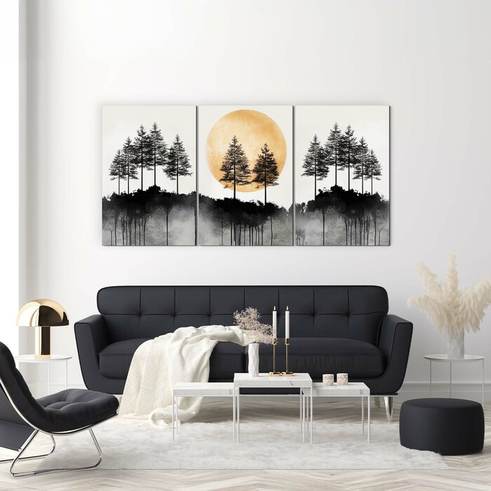 Three-Panel Wall Art - Forest