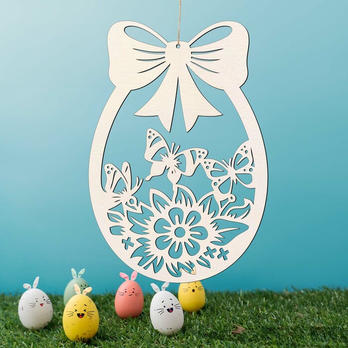 Ou de Paște, decorațiune suspendată