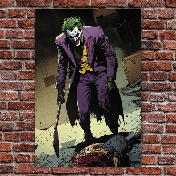 Wall Art - Comic Joker