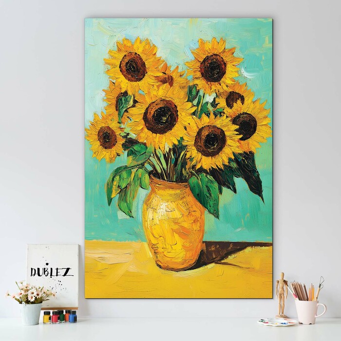 Wooden Wall Art - Sunflowers