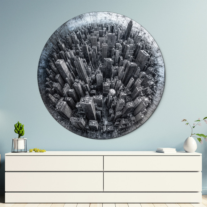 Moderní obraz města - Skica