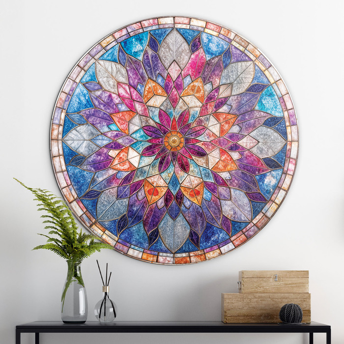 Mandala falikép – Aurora