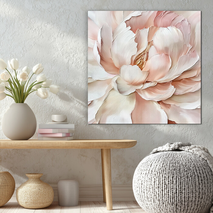 Tablou floral - Farmecul bujorului