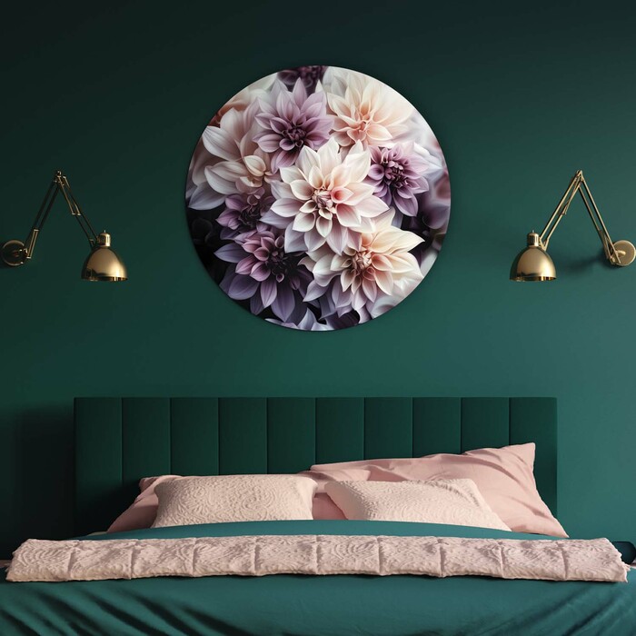 Floral Wall Art - Dahlia